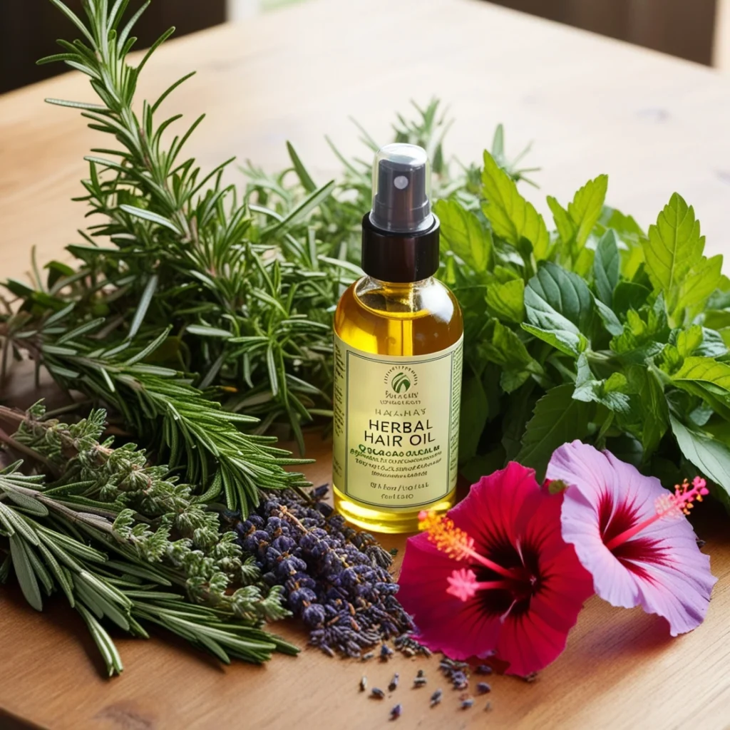 herbal hair oil